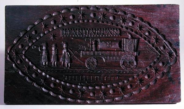 Cake Board (side two) by John (attr.) Conger