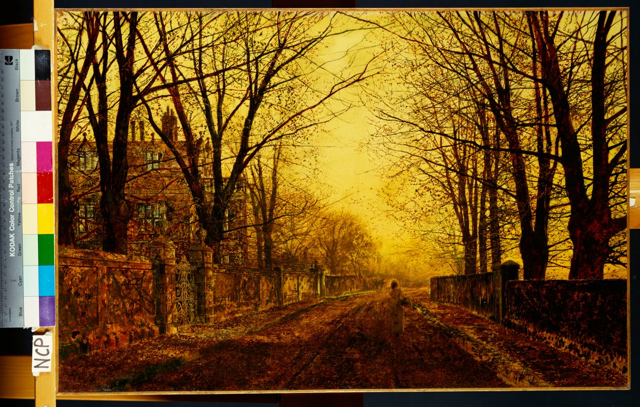 Nocturne in Gold by John Atkinson Grimshaw