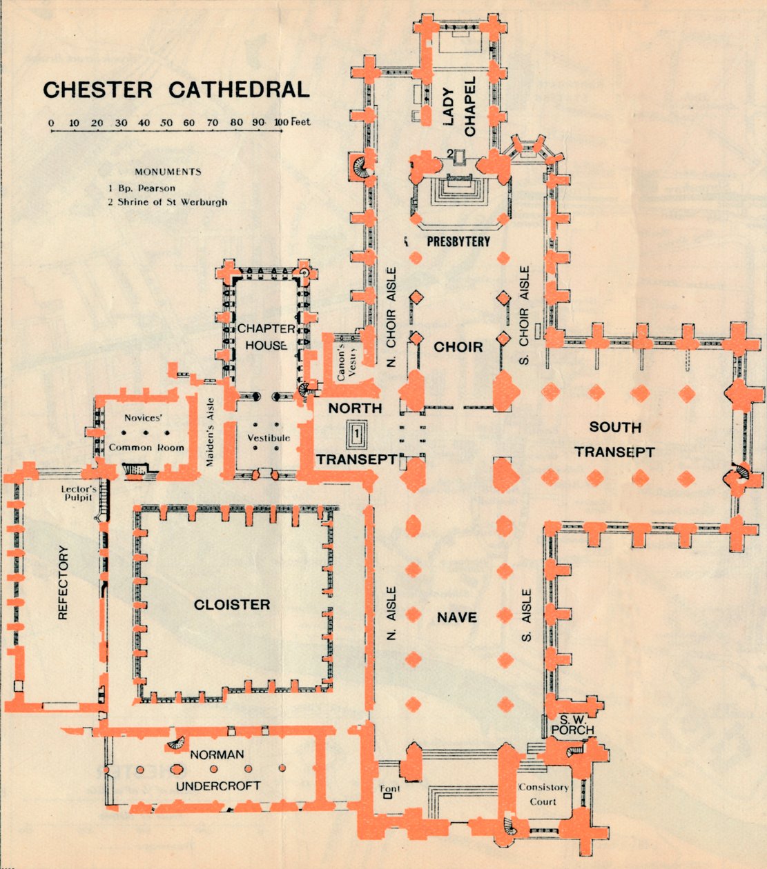 Chester Cathedral by John Bartholomew