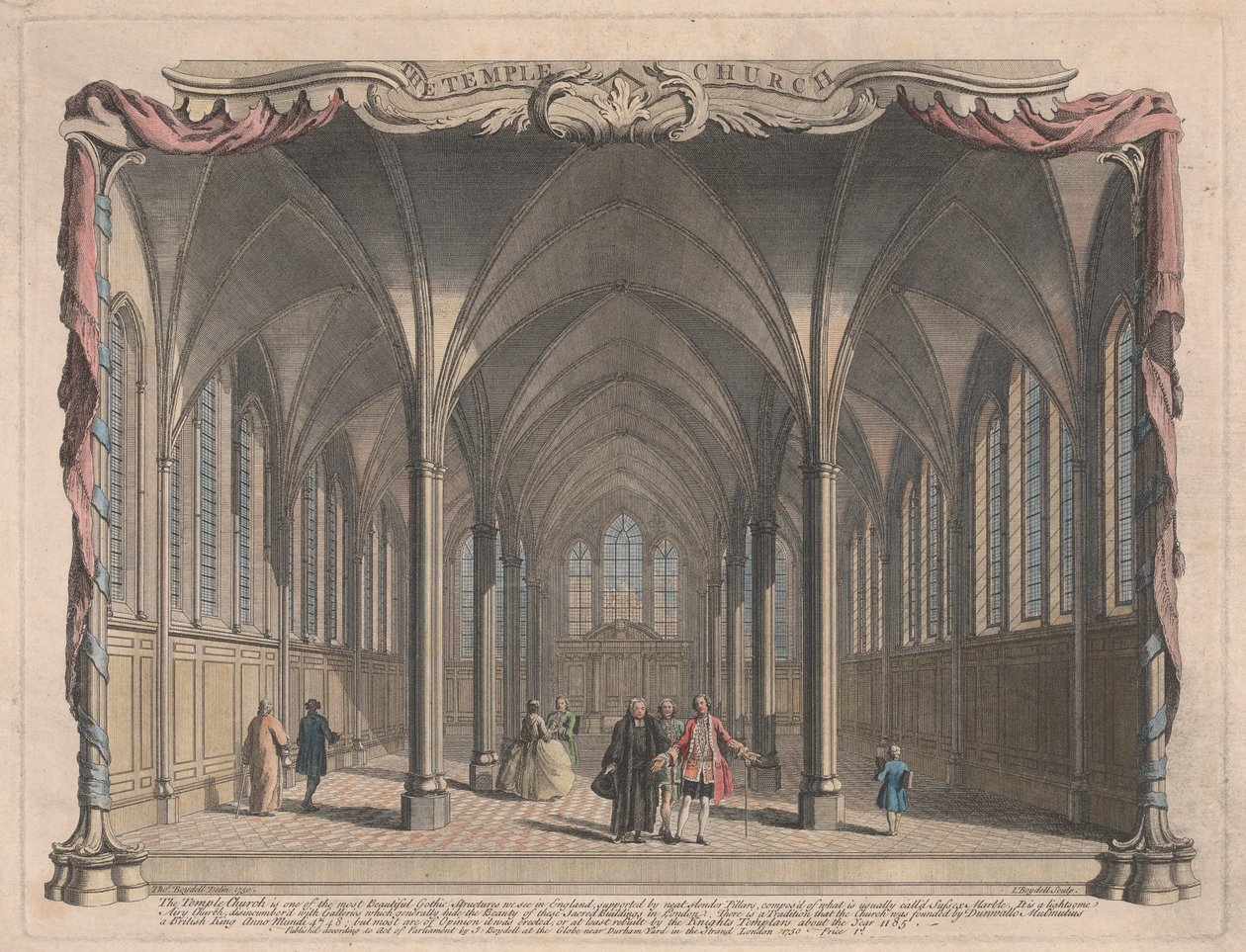 The Temple Church by John Boydell