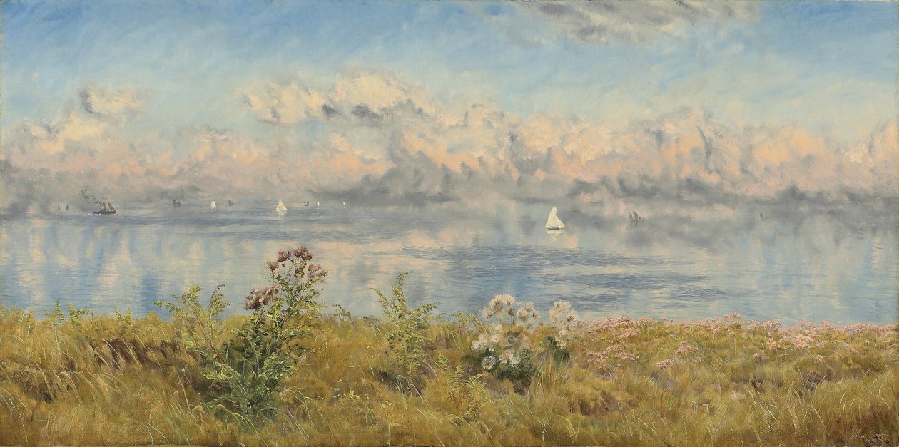 The Outlook from My Native Cliffs by John Brett