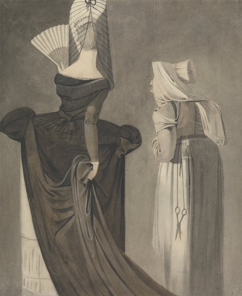 A Roman Lady with a Duenna by John Brown