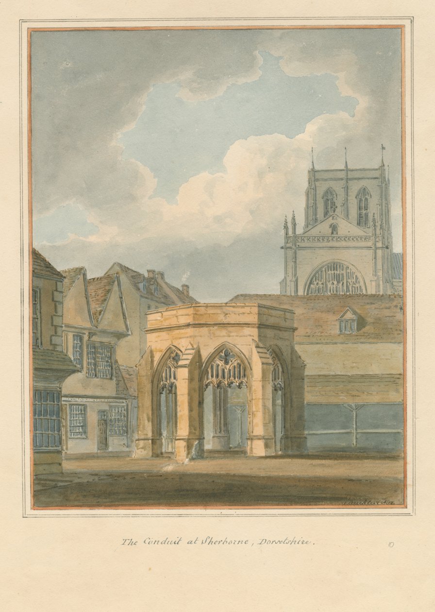 Dorset - Sherbourne - The Conduit by John Buckler