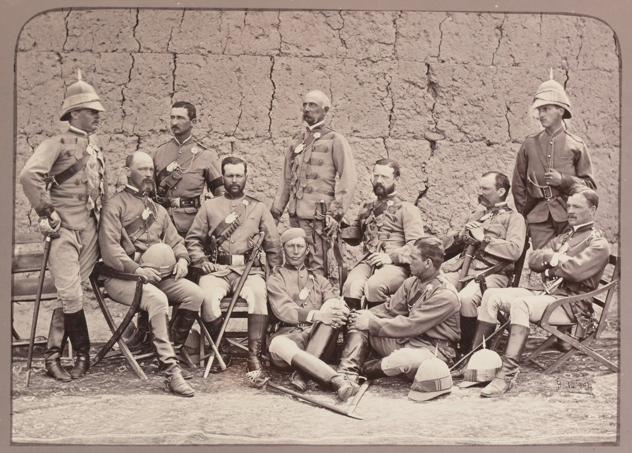 British officers of the Queen’s Own Guides by John Burke