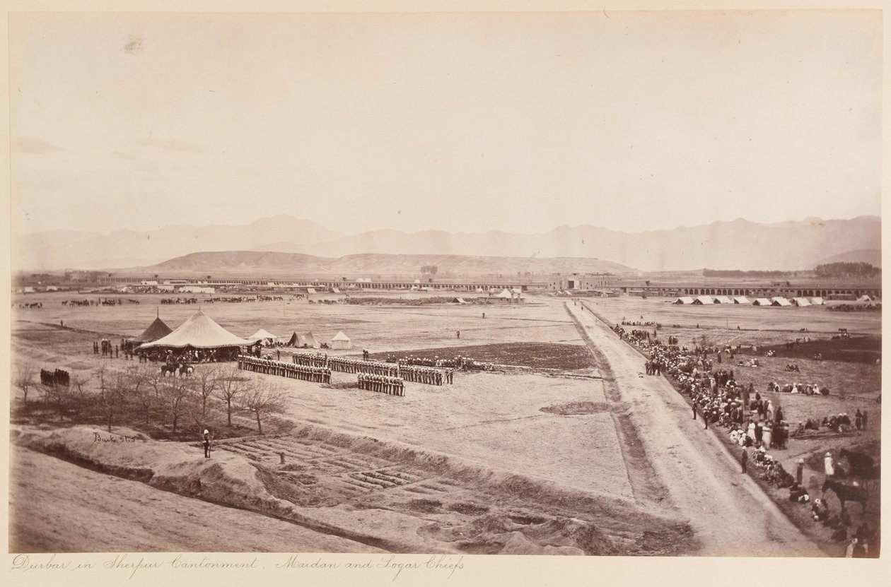 Durbar Maidan and Logar Chiefs by John Burke