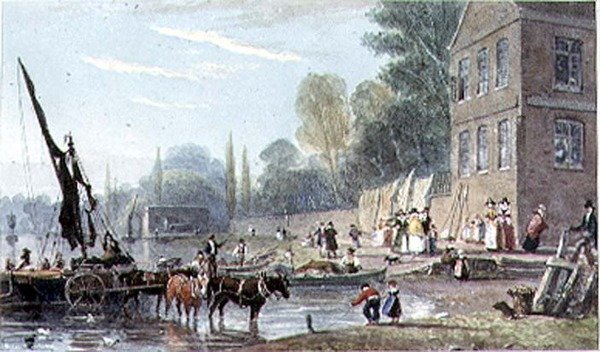 A Landing-Place by the Waterside by John Byrne