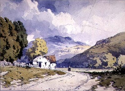 A Hilly Landscape by John Callow