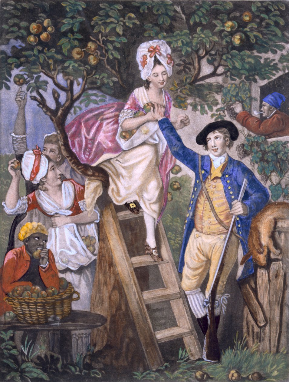 Autumn, Black Servant by John Collet