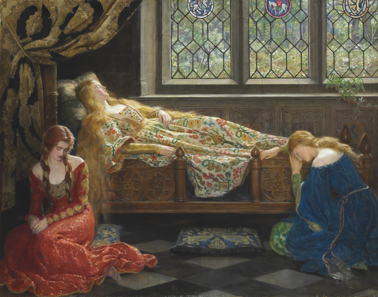 Sleeping Beauty by John Collier