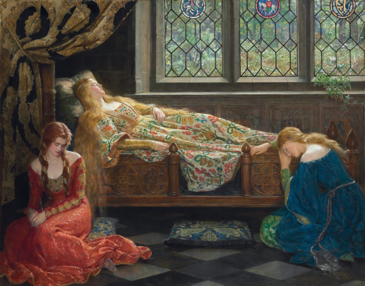 The Sleeping Beauty by John Collier