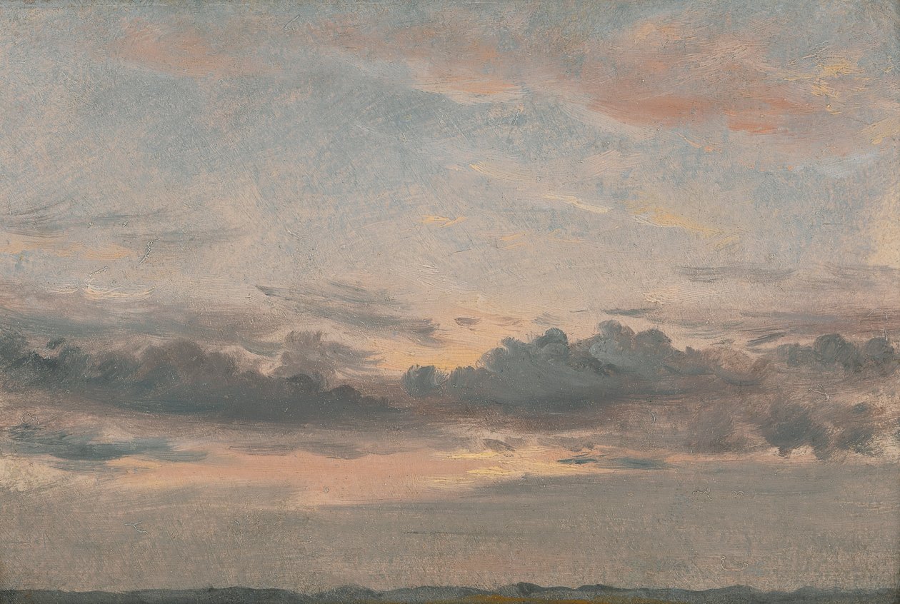 A Cloud Study, Sunset by John Constable