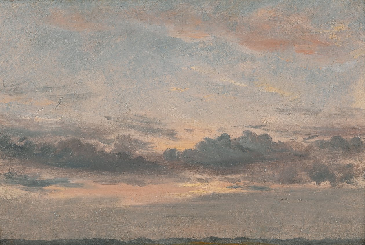 A Cloud Study, Sunset by John Constable