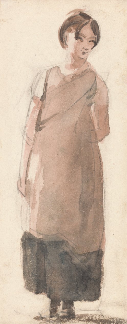 A Country Girl in the Lake District by John Constable