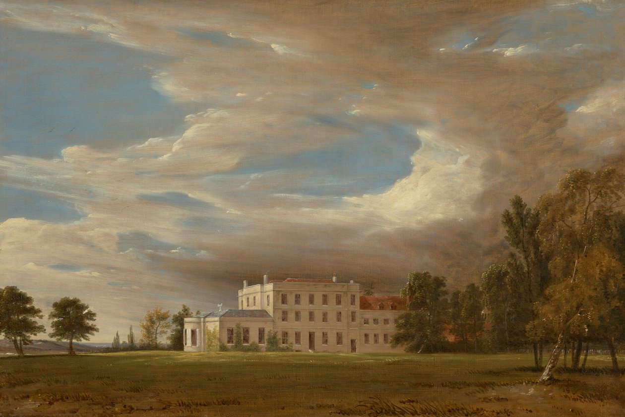 Old Hall, East Bergholt by John Constable