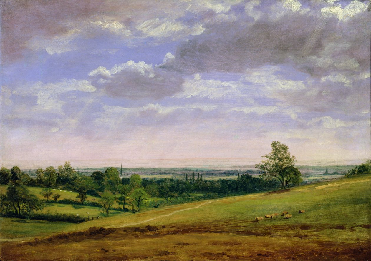 View from Highgate Hill by John Constable
