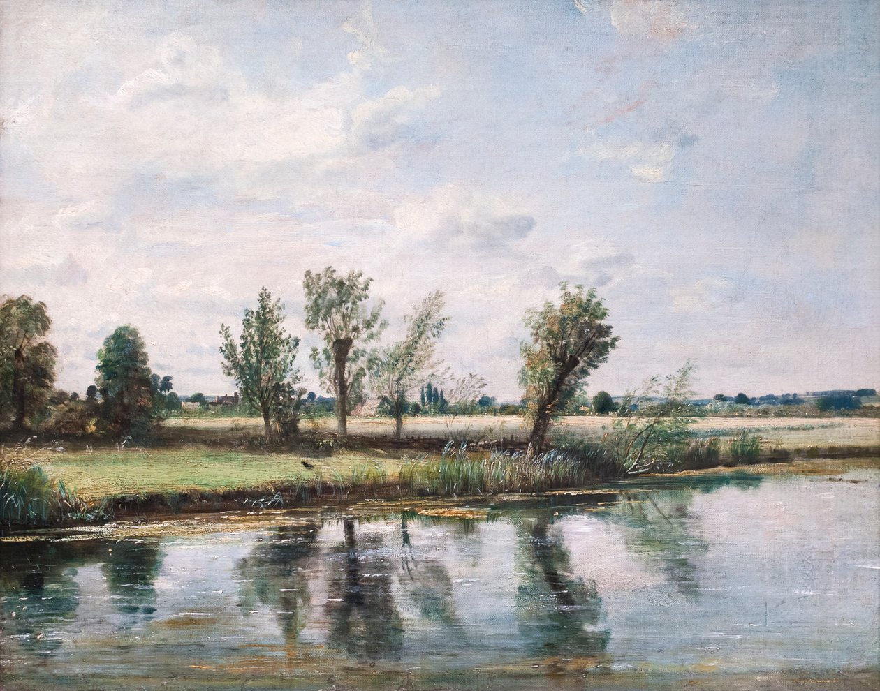 Watermeadows Near Salisbury by John Constable