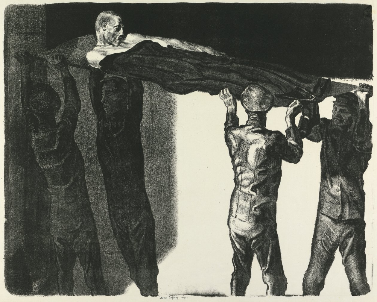 The Ambulance by John Copley