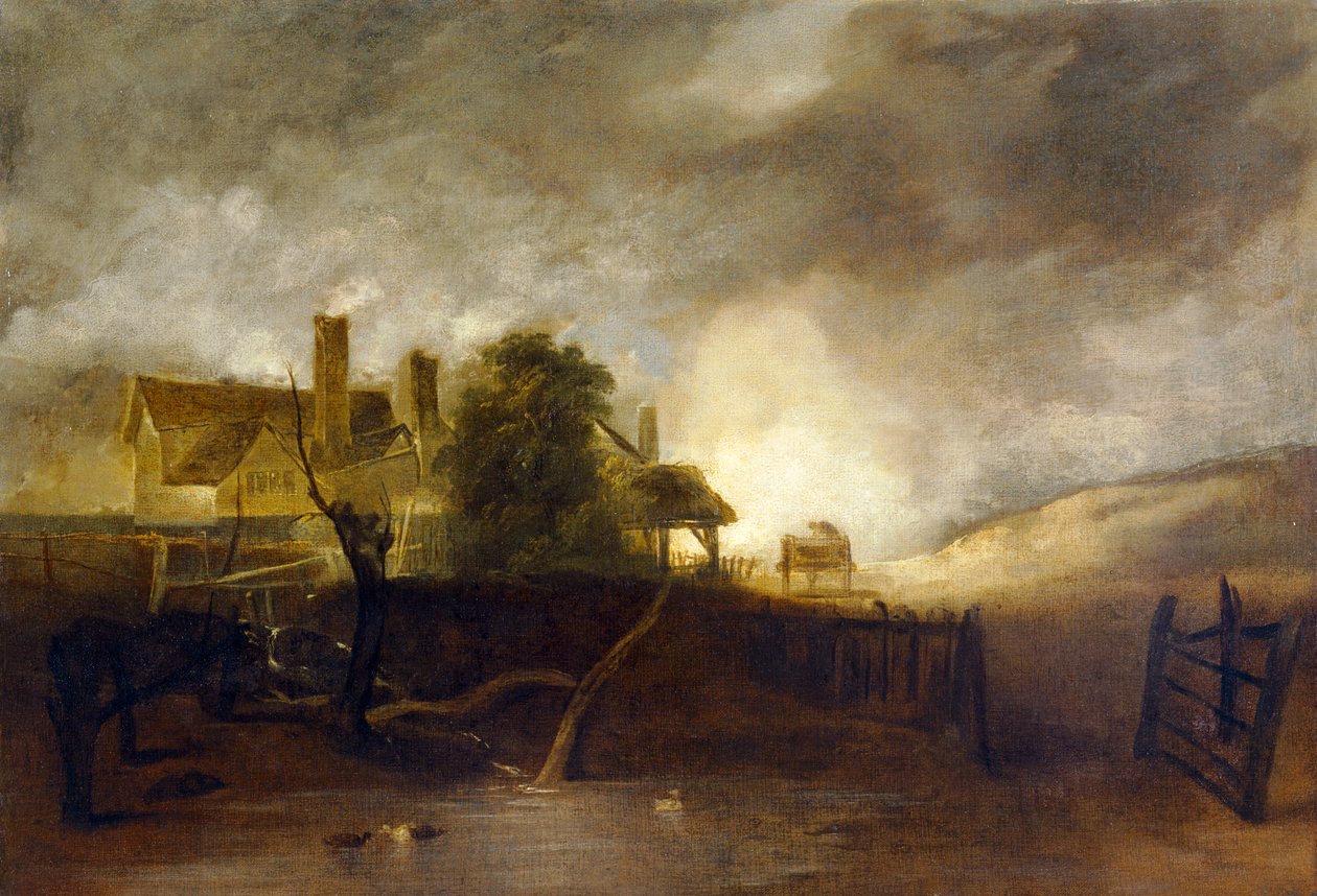The Lime Kiln, c.1805/06 by John Crome