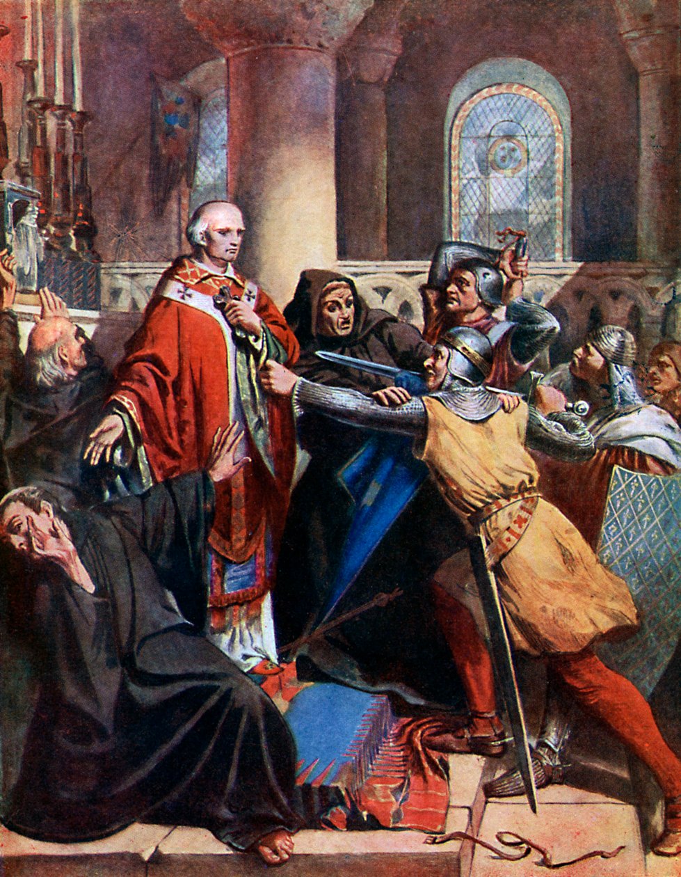 Death of Becket by John Cross