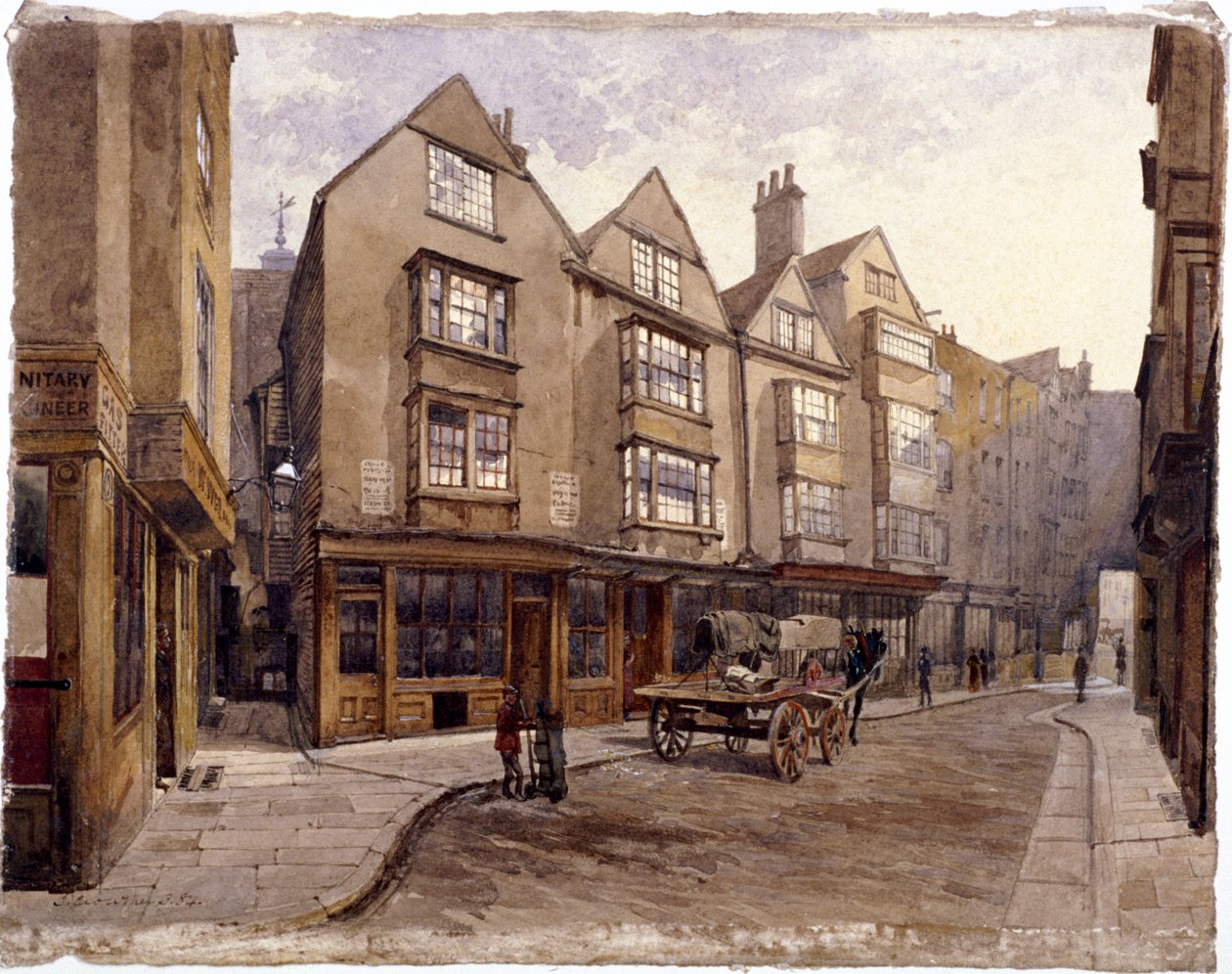 Cloth Fair, London by John Crowther