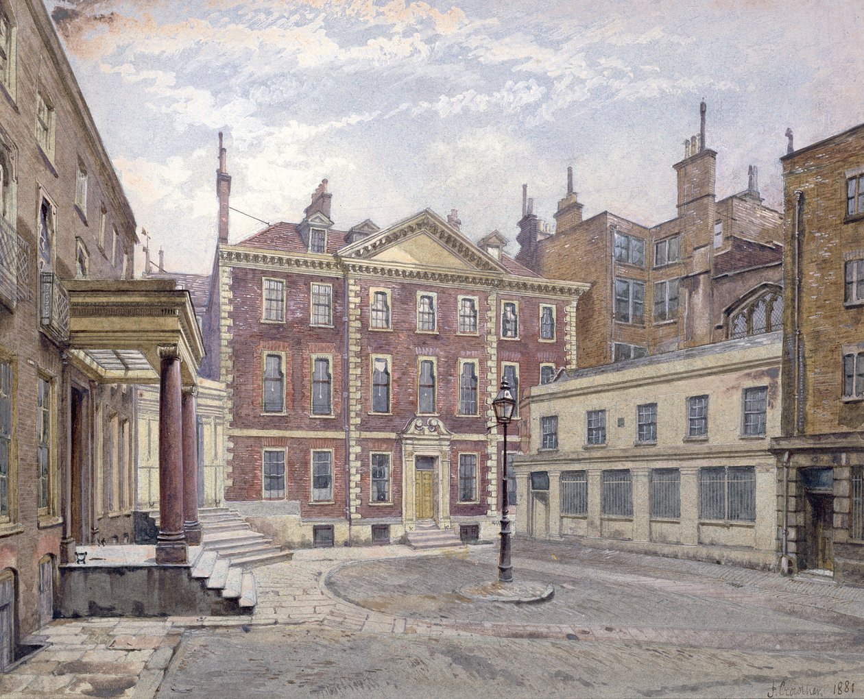 House in Austin Friars, City of London by John Crowther