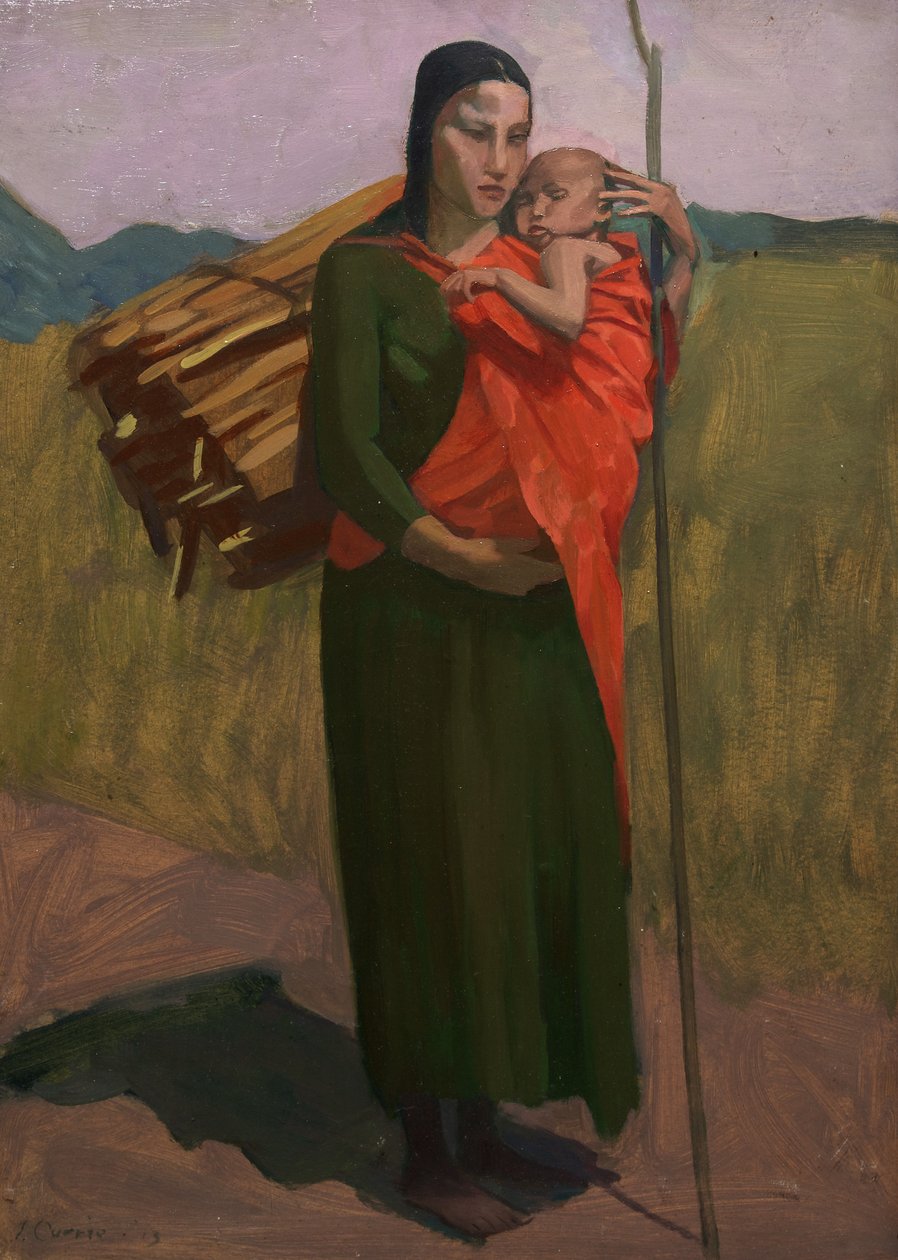 Irish Peasant Woman by John Currie