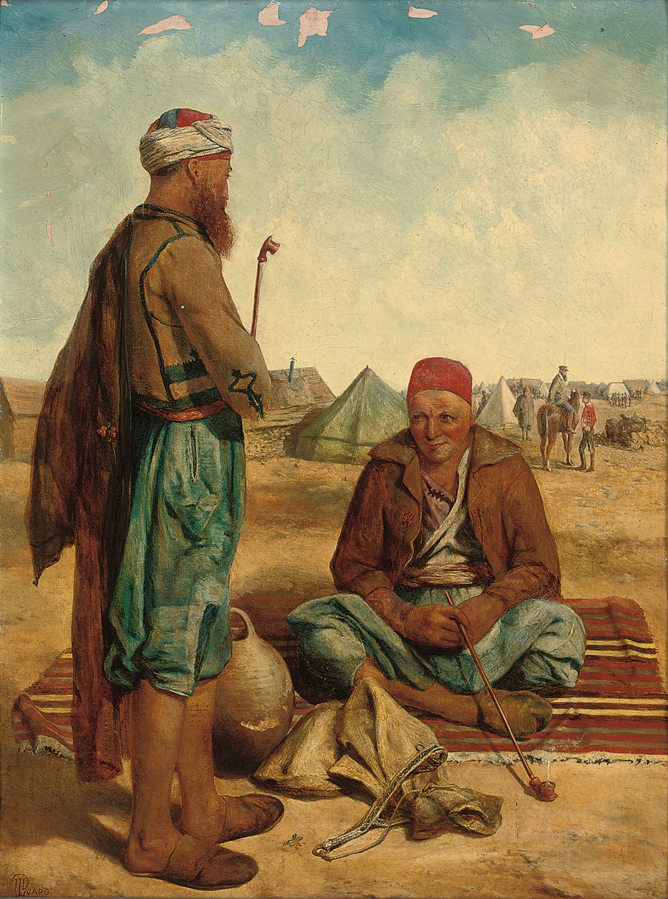 The Smokers by John Dalbiac Luard