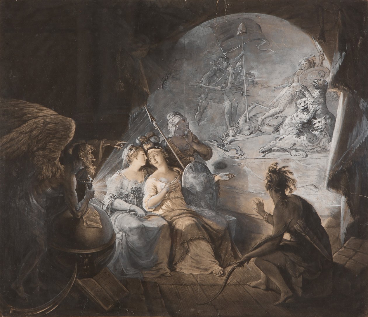 The Tea-Tax-Tempest The Oracle, 1774 by John Dixon