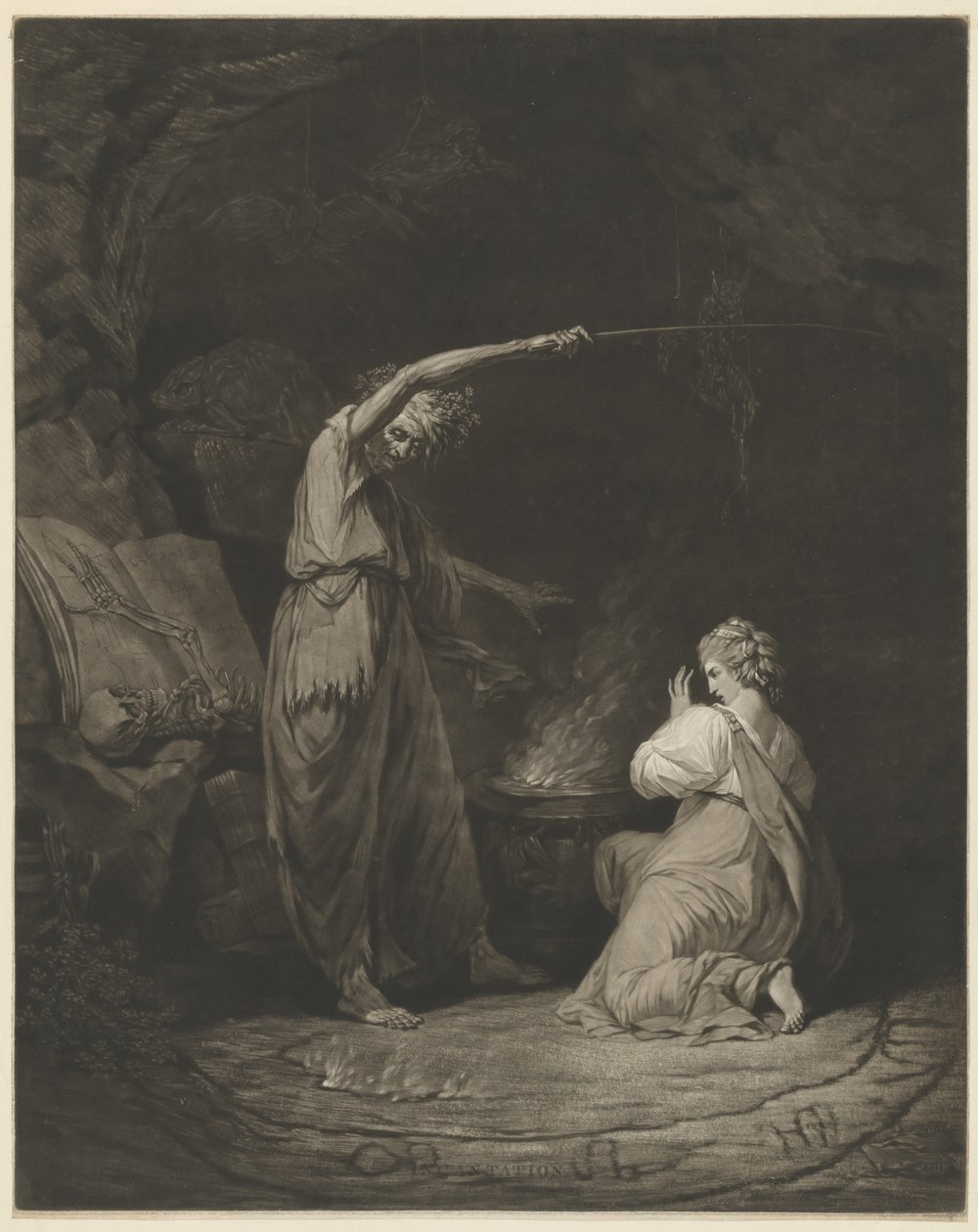 Incantation by John Dixon after John Hamilton Mortimer