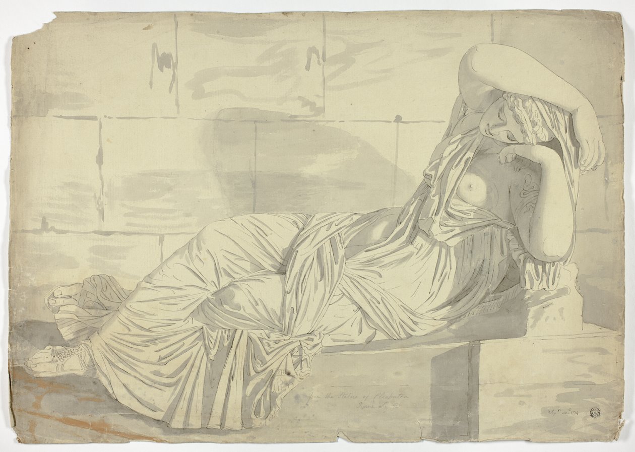 After Sculpture of Ariadne by John Downman