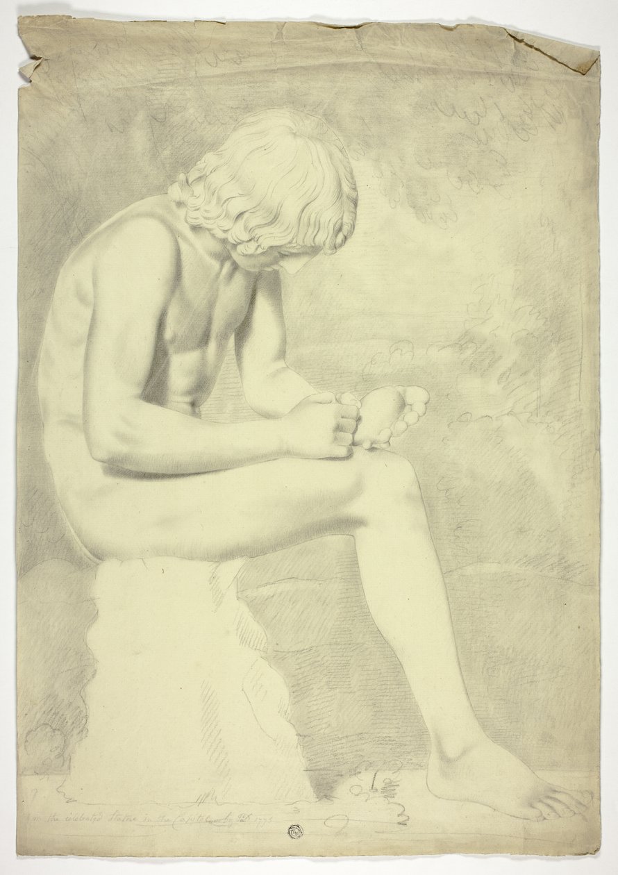 After the Spinario by John Downman