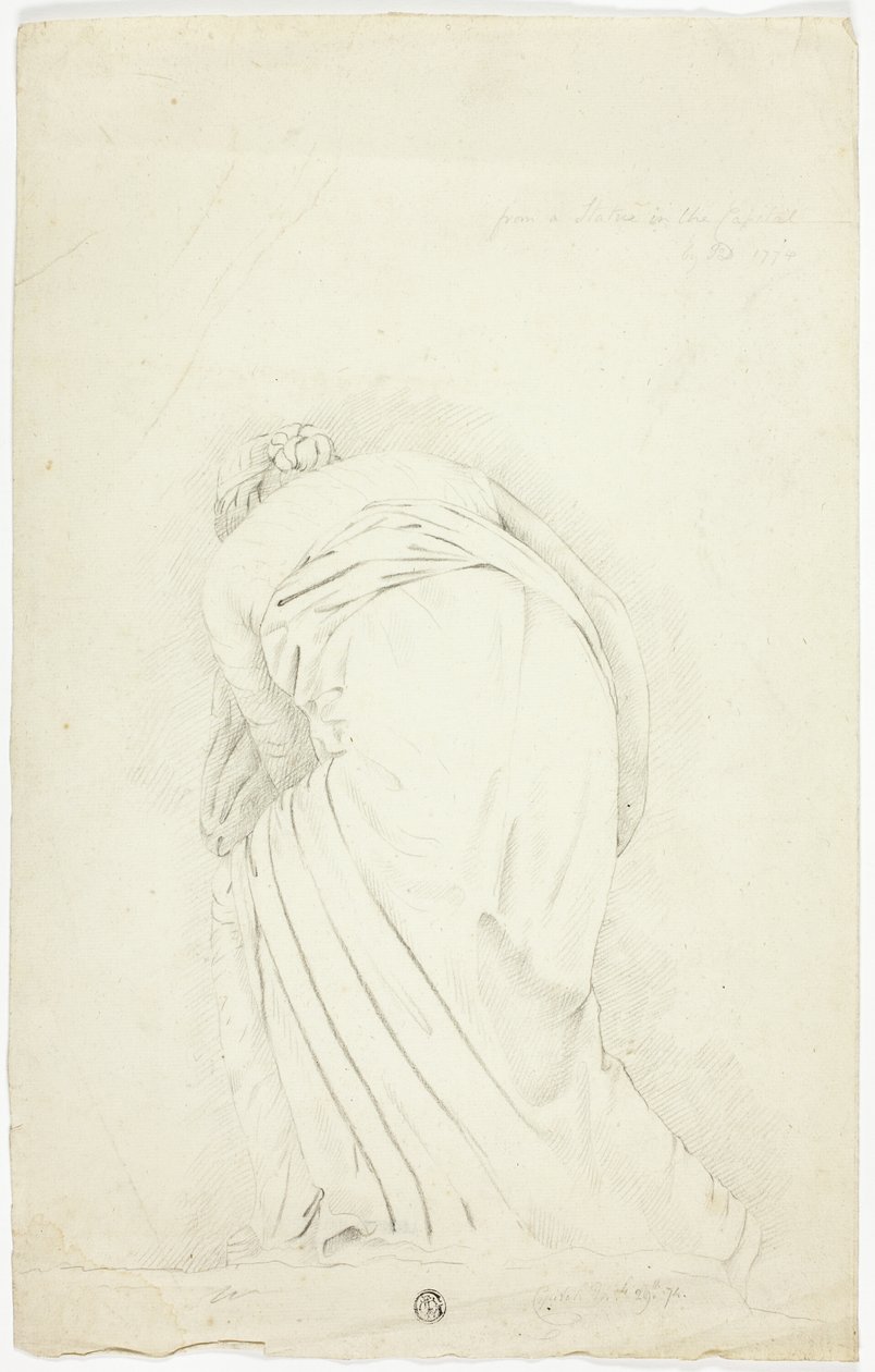From a Statue in the Capitol by John Downman