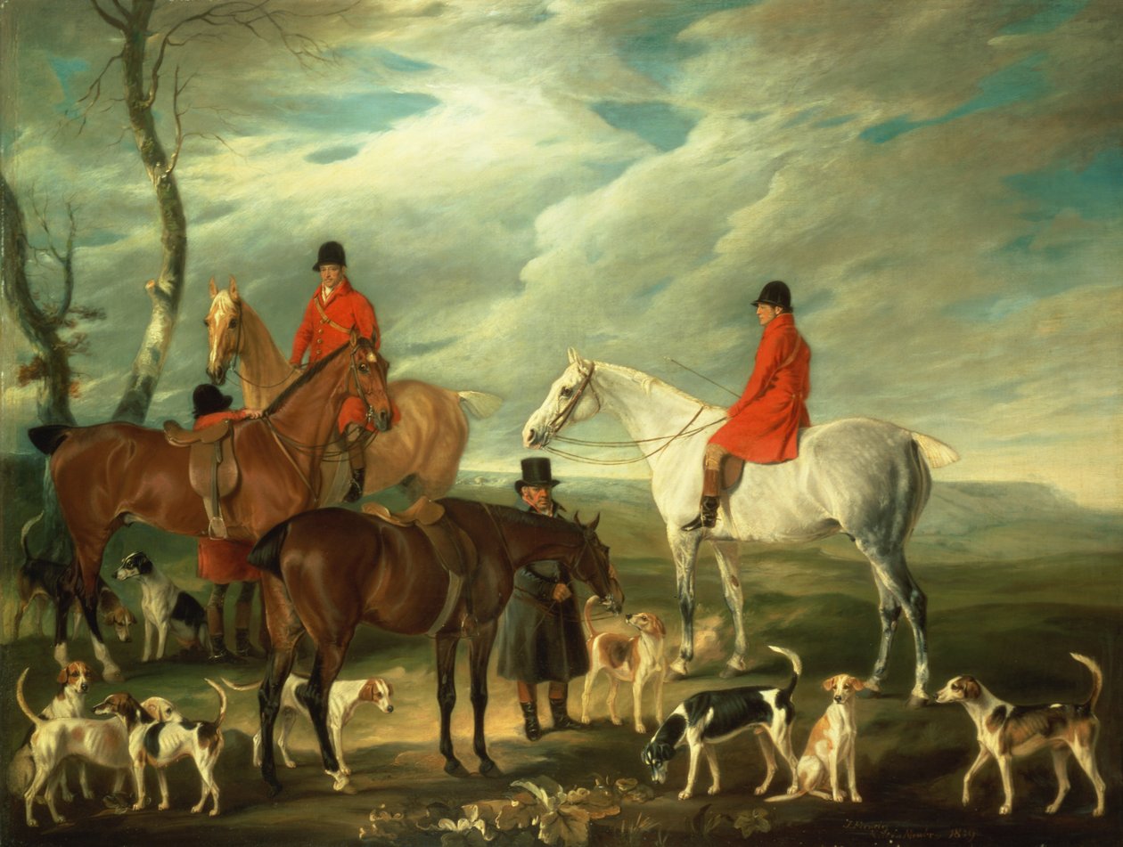 The Meet, Melton Mowbray by John E. Ferneley