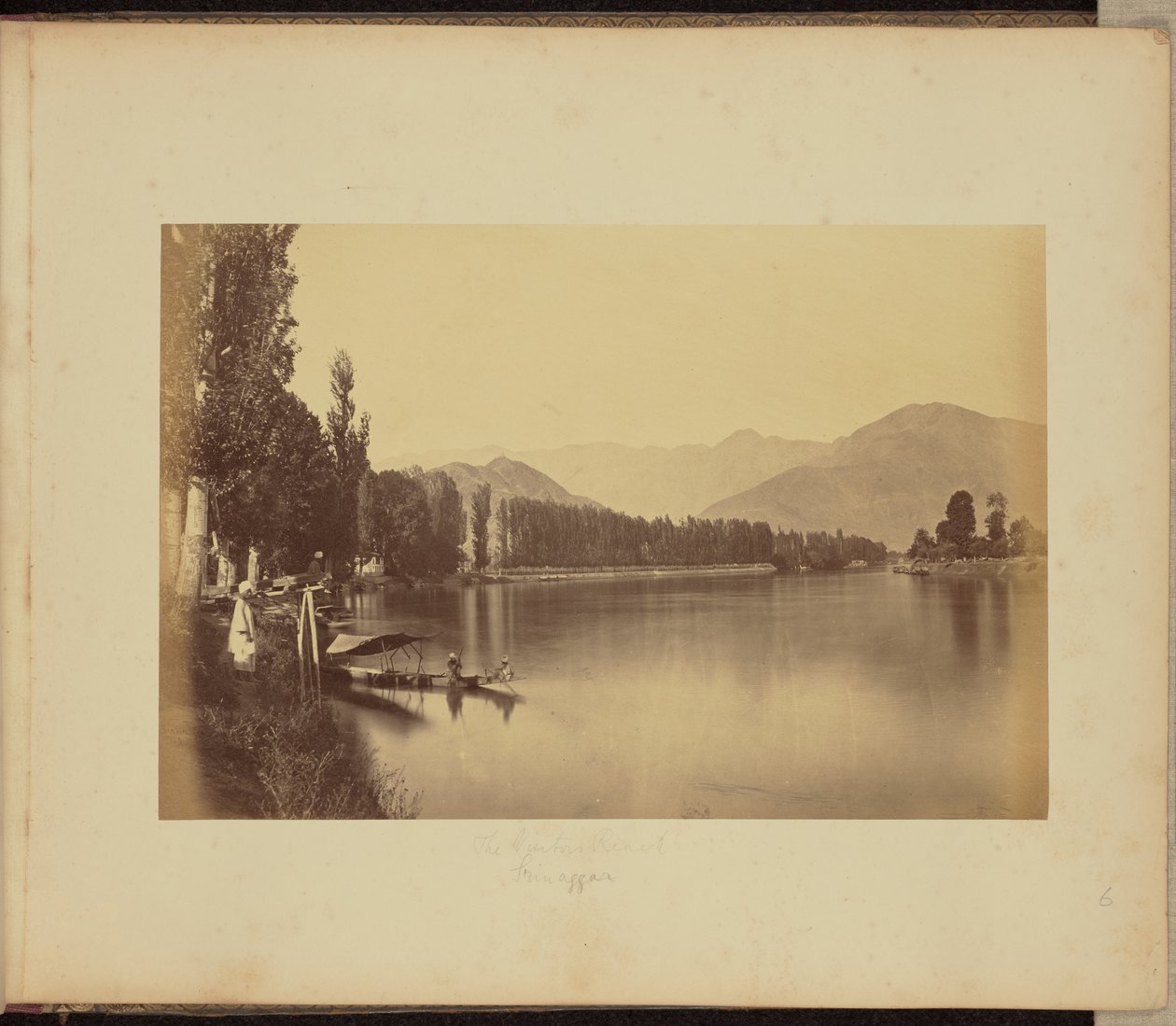The Visitors Reach. Srinaggar by John Edward Saché