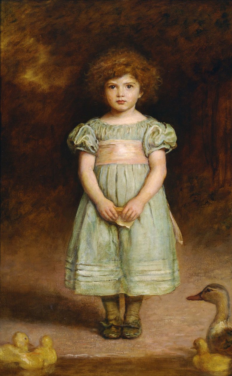 Ahiru no Ko by John Everett Millais