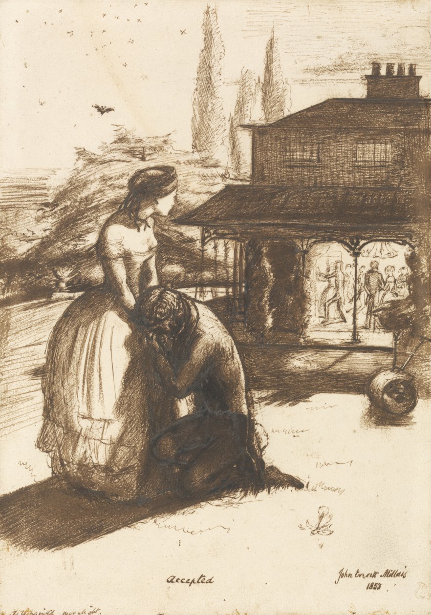 Accepted by John Everett Millais