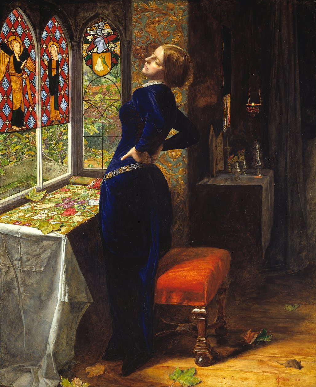 Mariana by John Everett Millais