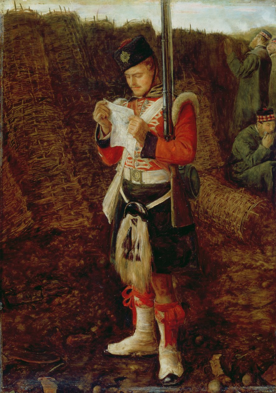 News from Home by John Everett Millais