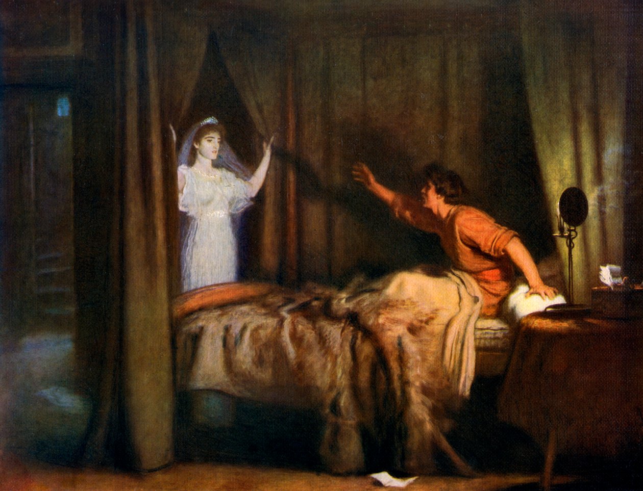 Speak! Speak! by John Everett Millais