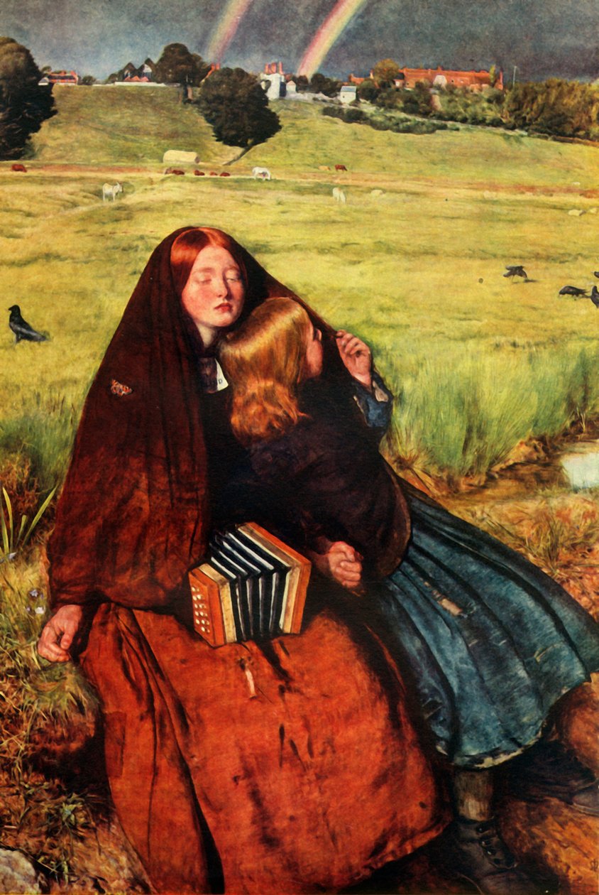 The Blind Girl by John Everett Millais