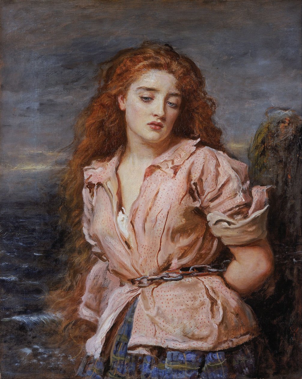 The Martyr of the Solway by John Everett Millais