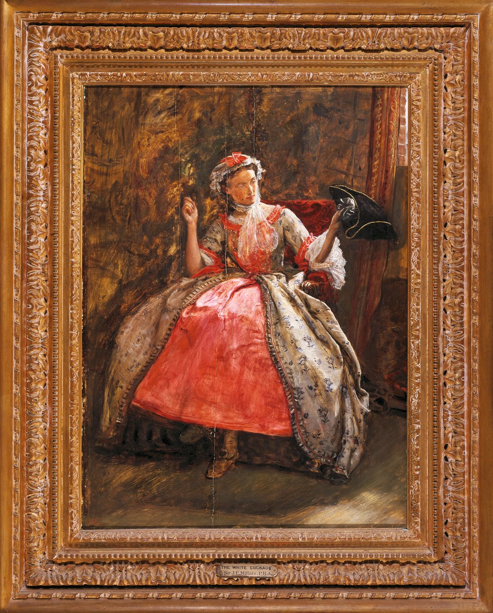 The White Cockade by John Everett Millais