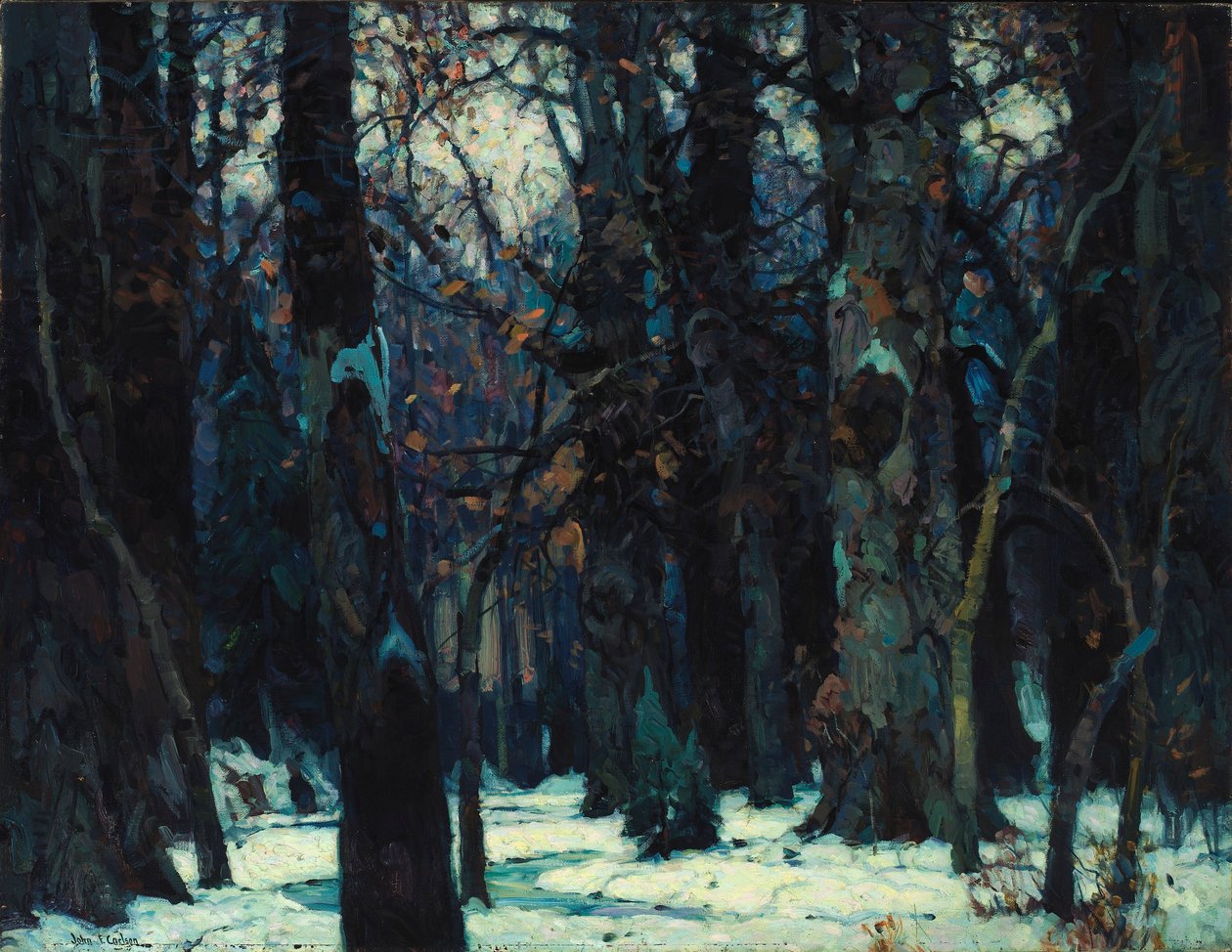 Brooding Silence by John F. Carlson