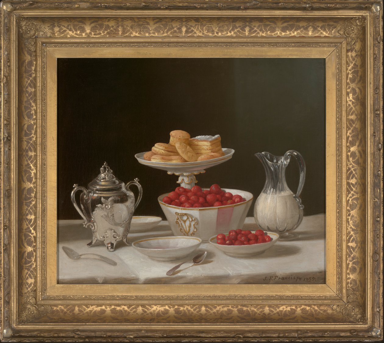 Dessert Still Life by John F. Francis