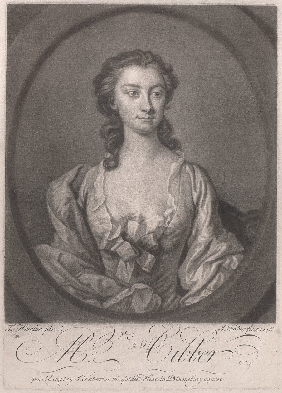 Mrs. Cibber by John Faber the younger
