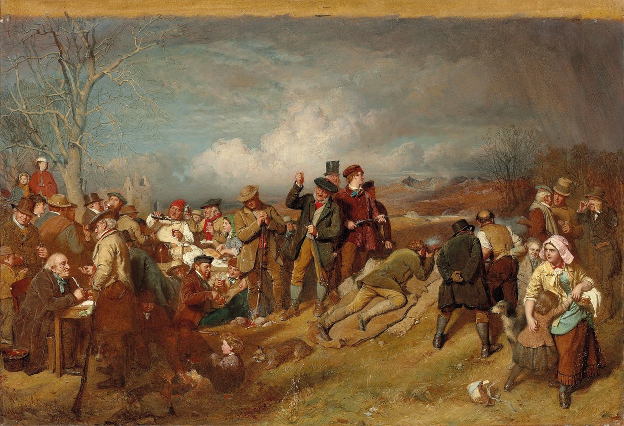 The Wappenshaw: A Shooting Match by John Faed