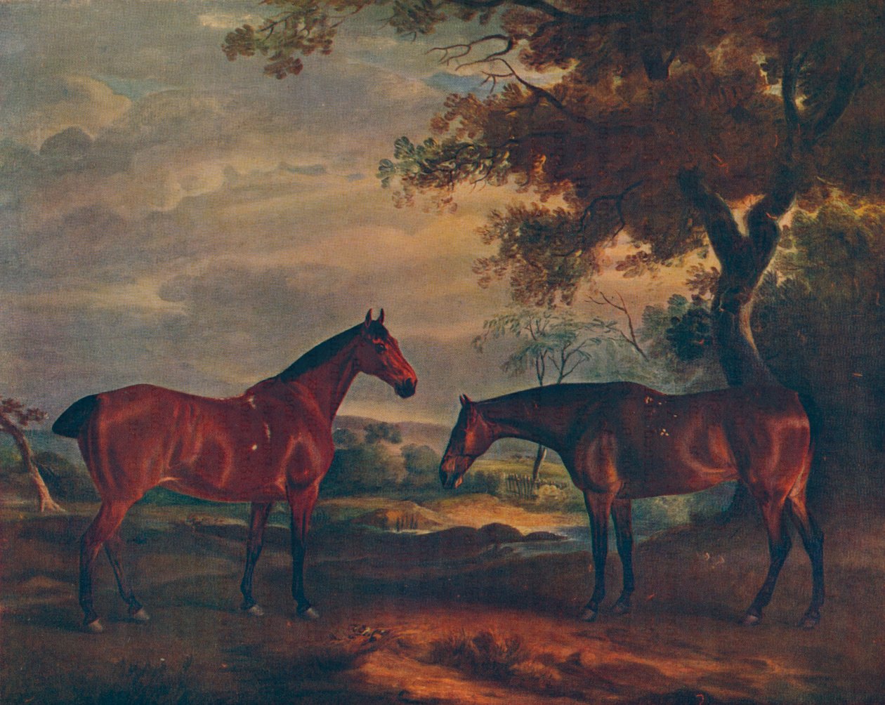 Yorkshire Hunters at Grass by John Ferneley