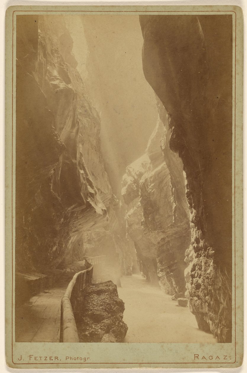 Source of the Baths of Pfaefers (Switzerland) by John Fetzer