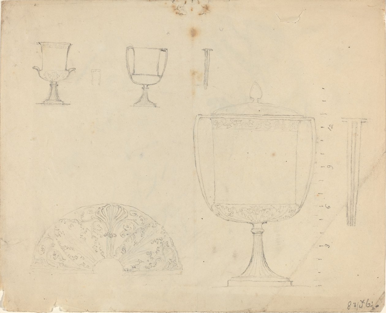 Sheet of Studies by John Flaxman