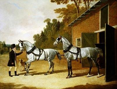 Carriage Horses by John Frederick Herring Senior